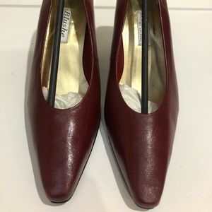 Burgundy Pumps from Blushe by Spiegel